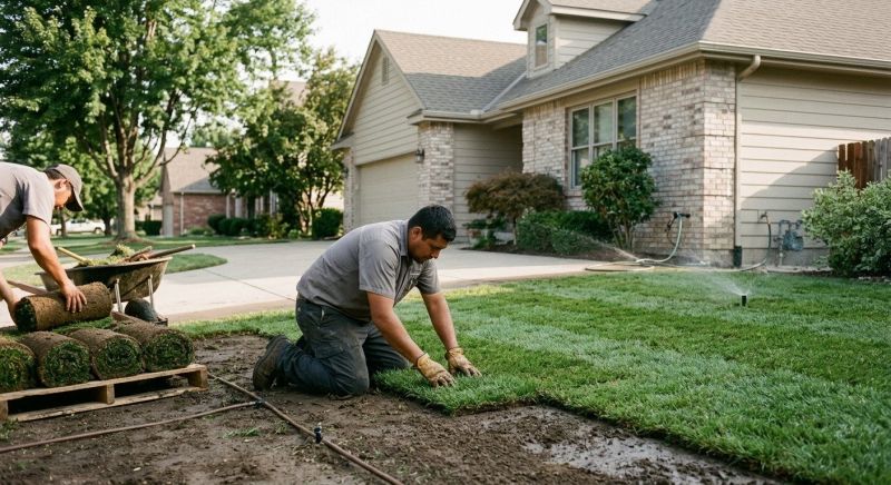 Bahia Sod Installation in Ventura County, CA