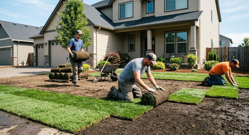 Bluegrass Sod Installation in Honolulu, HI