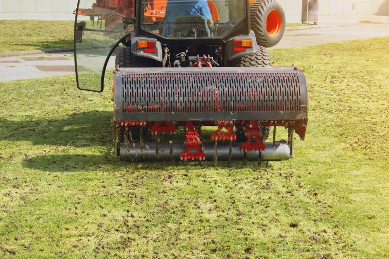 Aeration Equipment in Use